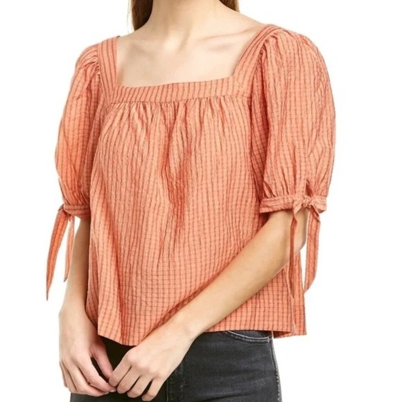 Rebecca Minkoff Tops - Rebecca Minkoff Eve Top in Peach - Size M